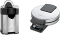 Citrus Juicer and Round Classic Waffle Maker Combo - Efficient