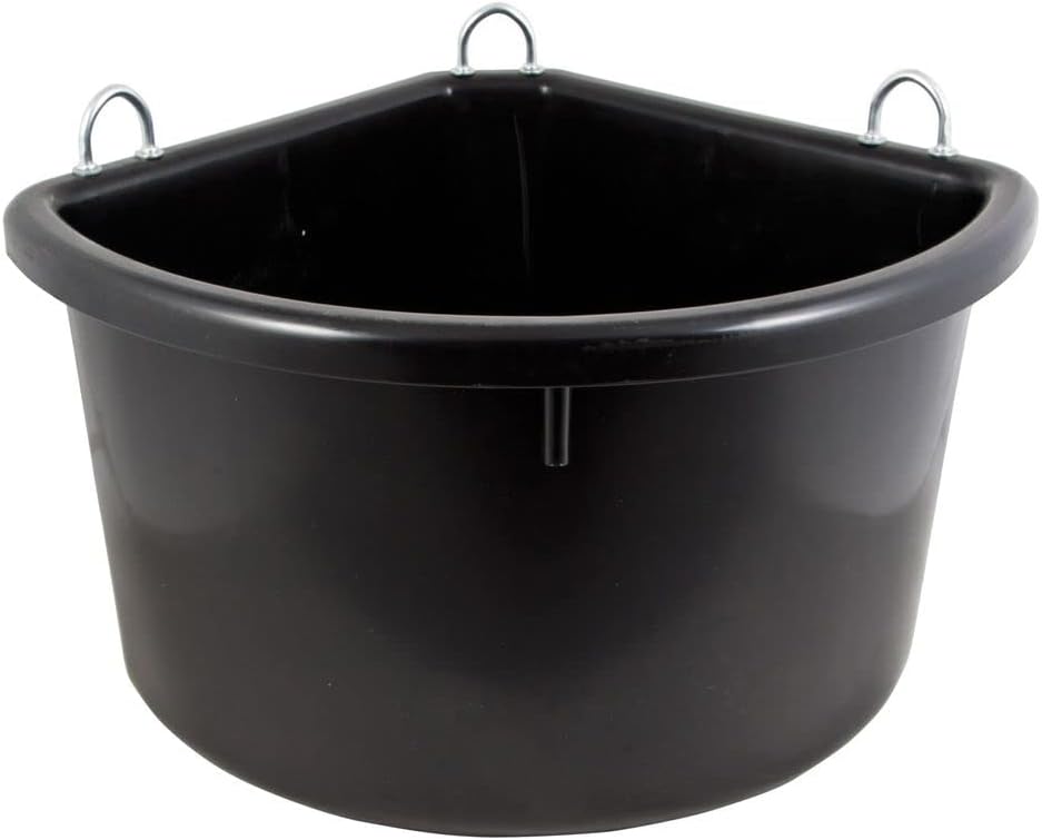 Dura-Tech Platinum Corner Feeder for Horses - Space-Saving Design
