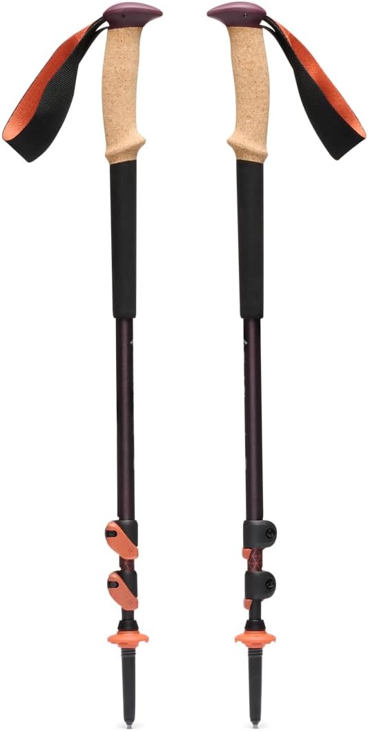 BLACK DIAMOND Trail Cork Trekking Poles for All-Season Hiking
