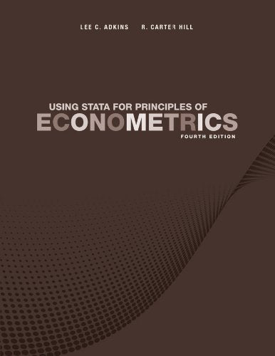 Using Stata for Principles of Econometrics 4th Edition Review