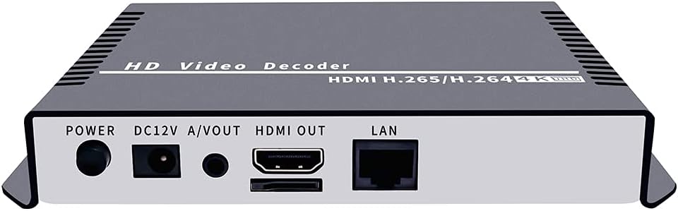 ISEEVY 4K 1080P Video Decoder for IPTV and Advertisement Display