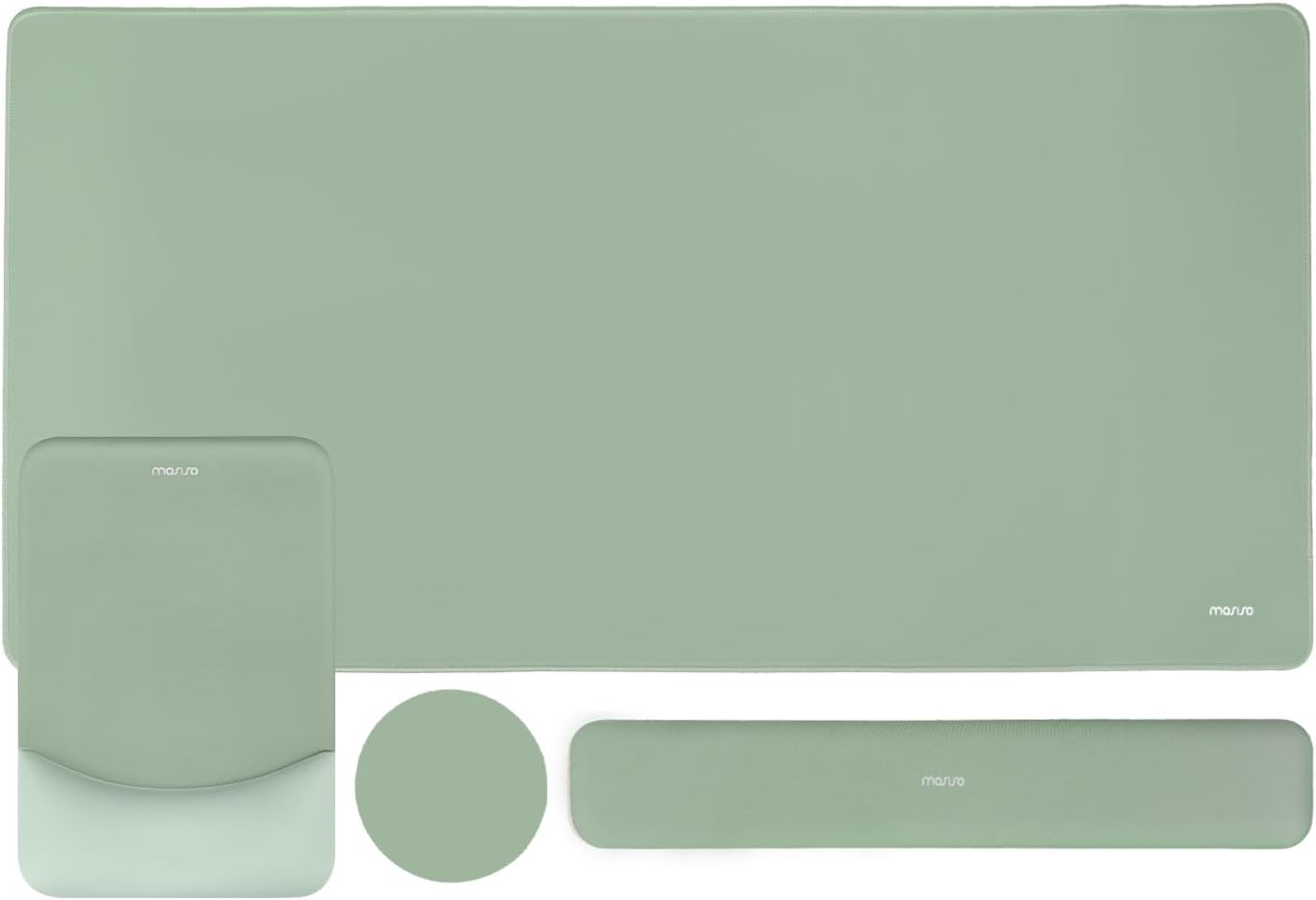 MOSISO Ergonomic Gaming Keyboard Mouse Pad Set