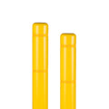 BollardGard 4 in x 52 in 2-Pack Bollard Cover Yellow with Yellow Tape