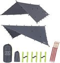 Gold Armour Rainfly Tarp Hammock Shelter - Lightweight Weather