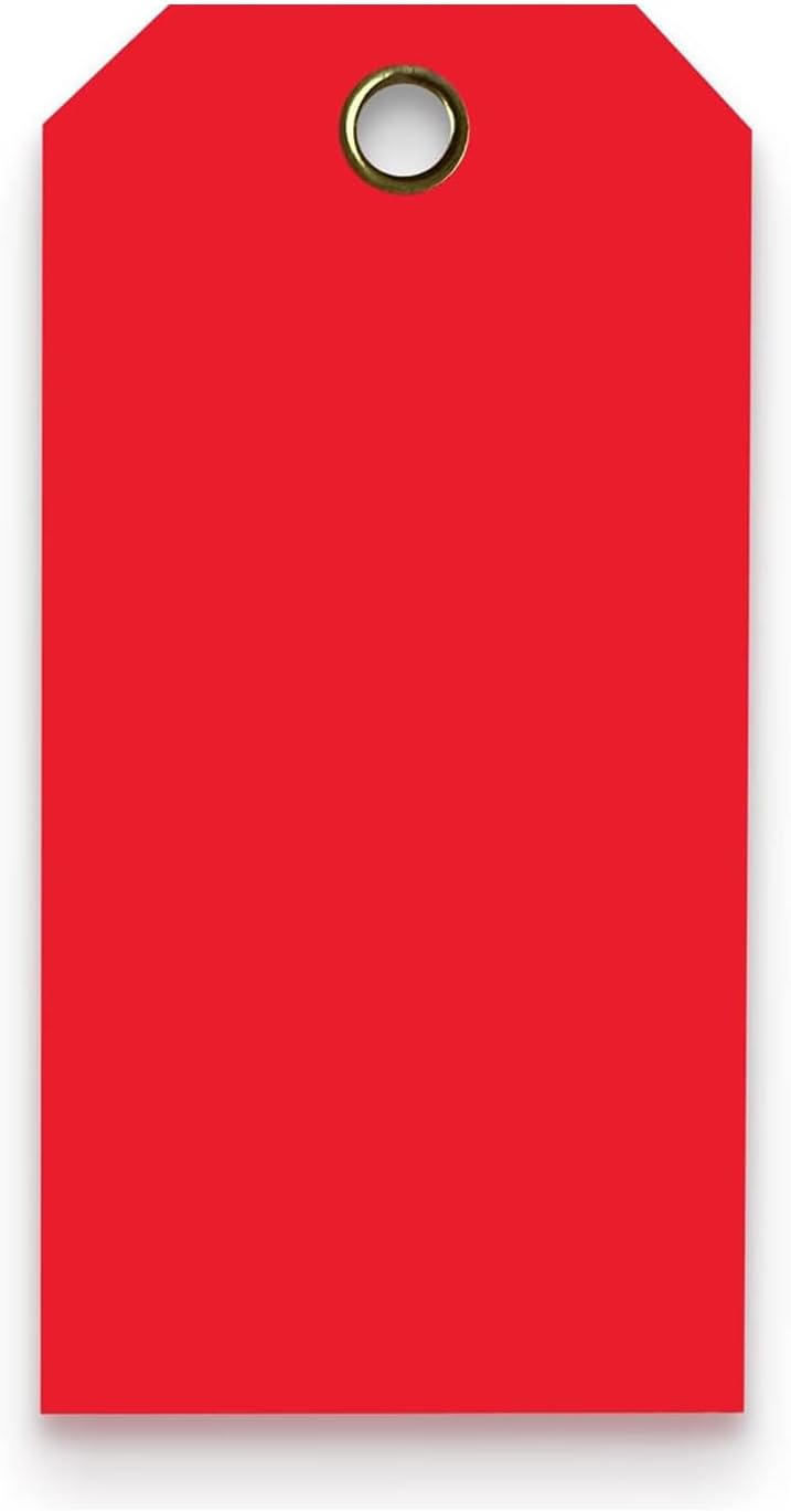15 Mil Waterproof Plastic Tags for Labeling and Tagging Needs