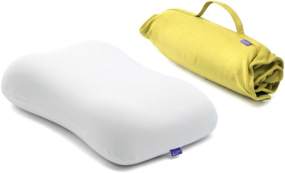 Cushion Lab Travel Deep Sleep Pillow for Ultimate Comfort