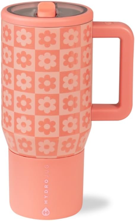 HydroJug Kids 20 oz Insulated Water Bottle with Flip Straw