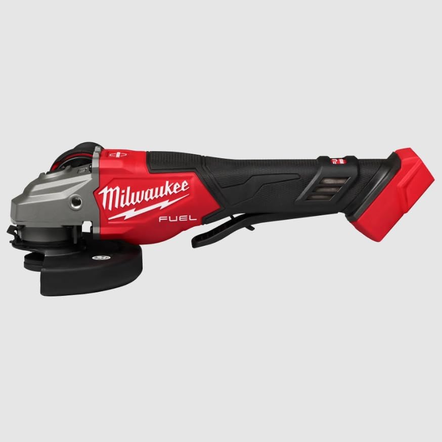 Milwaukee M18 Fuel 4-1/2-6 Braking Grinder with Paddle Switch