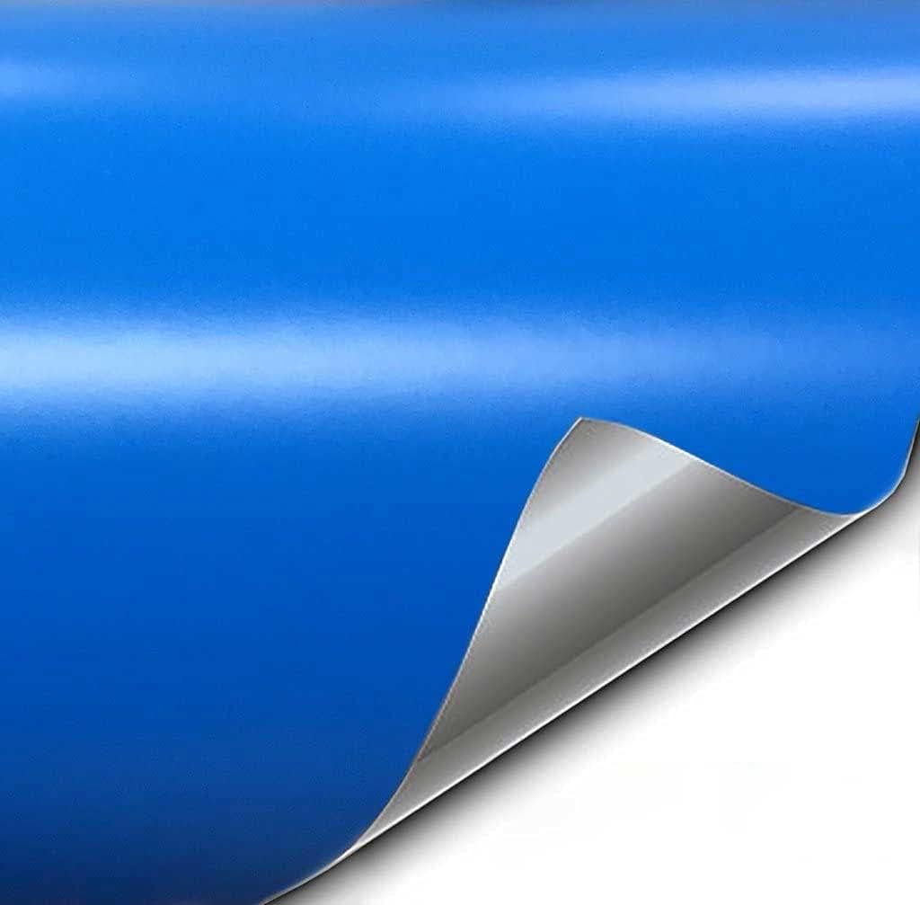 VViViD+ Premium Vinyl Wrap Film in Matte Smurf Blue - 6ft x 5ft