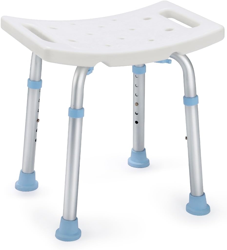 Adjustable Anti-Slip Shower Chair for Safety