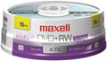 Maxell 634046 4.7GB DVD+RW 15-Count Spindle - Rewritable DVD Media