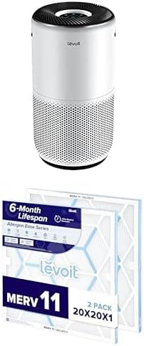LEVOIT Air Purifier Core 400S-P with MERV 11 Filters for Home
