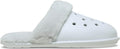 Crocs Classic Fuzz Scuff Slippers - Cozy Faux Shearling Comfort Men's