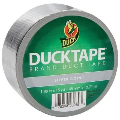 6 Pack Silver Coin Tape for Crafting and Home Repairs