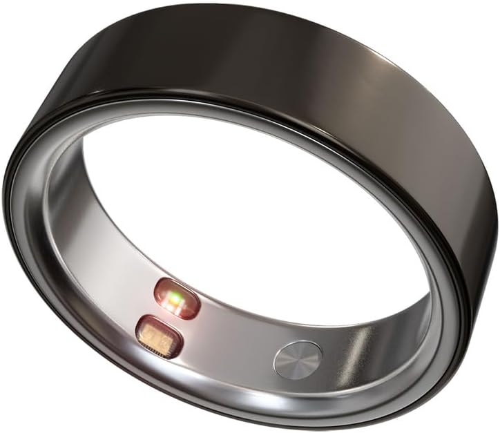 Smart Ring Health Tracker with Vibration Alerts for Women