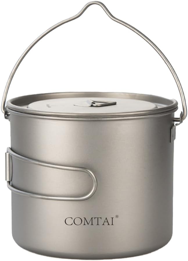 Ultra-Light Titanium Cookware for Outdoor Adventures!
