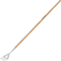 Dutch Push Hoe for Weeding 51.2 in Stainless Steel - Lightweight