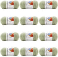 Bulk 12 Pack Soft Classic Solid Yarn - 100% Acrylic Skeins