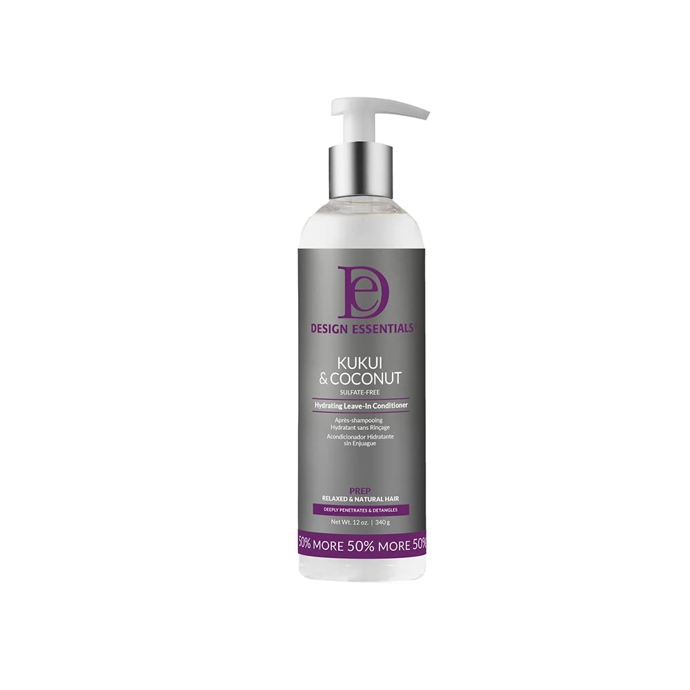 Hydrating Kukui & Coconut Leave-In,  Sulfate-Free 12 oz