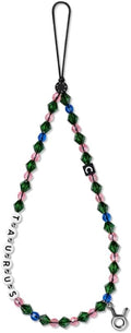 Heart Pearl Bow Phone Charm Wrist Strap - Hands-Free Phone Accessory