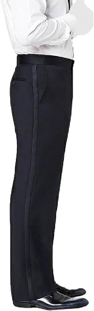 RGM Tuxedo Pants for Men with Satin Side Stripe for Events