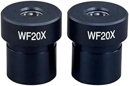 OMAX WF20X Widefield Eyepieces for Microscope 23.2mm Mounting