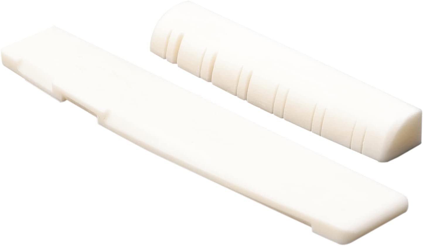 Enhance Tone: 12pc Real Bone Guitar Parts Set by JIUWU