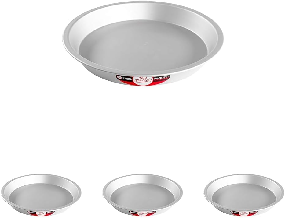 Fat Daddio's 12 Inch Anodized Aluminum Pie Pan for Perfect Pies