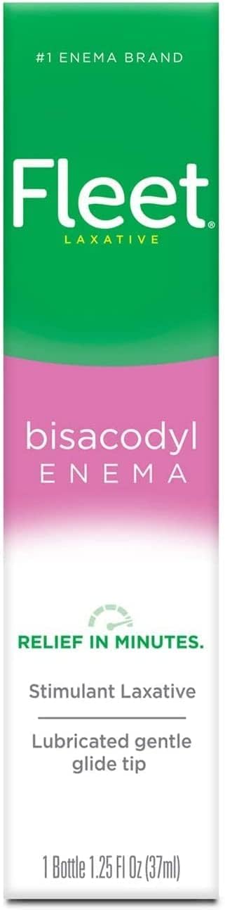 Fleet Bisacodyl Enema for Fast Relief from Constipation