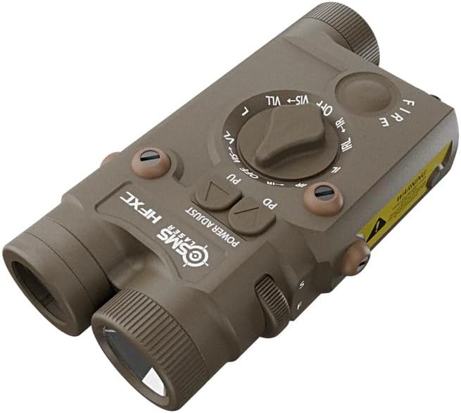 SMS Laser HFXC 4-in-1 Tactical Green and Infrared Laser Light