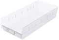 Akro-Mils 30158 Plastic Shelf Bins 18in x 8in x 4in - Durable