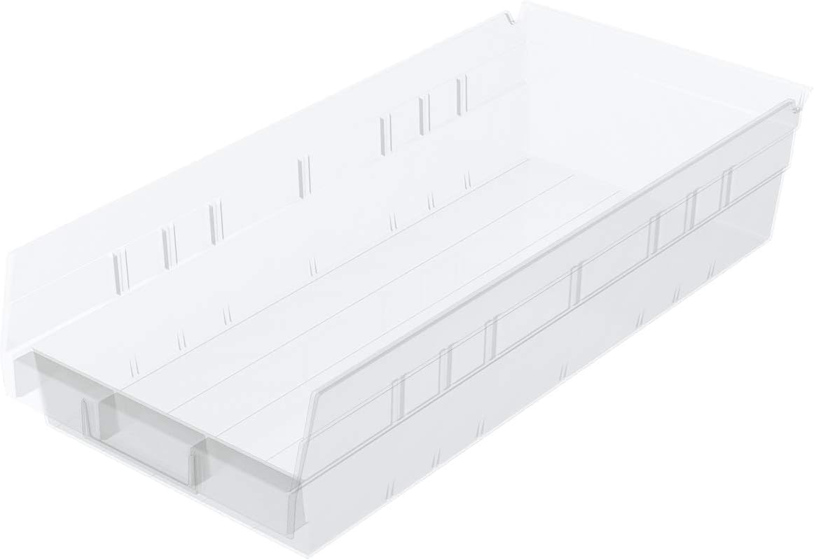 Akro-Mils Heavy Duty Plastic Shelf Bins for Versatile Storage