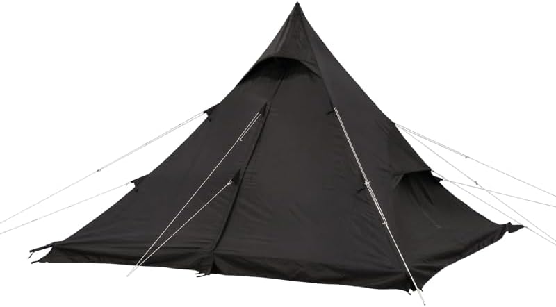Durable 4 Person Teepee Tent - Quick Setup