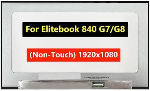 Screen Replacement for HP Elitebook 840 G7 G8 14.0 FHD Display