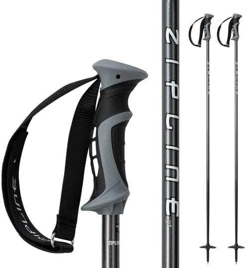 Zipline Ski Poles - Lightweight Durable Expert Pick