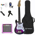 Purple 30 Inch Kids Electric Guitar Beginner Kit - Complete Starter