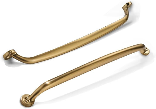 10 Pack 8 Inch Hole Center Champagne Bronze Cabinet Pulls
