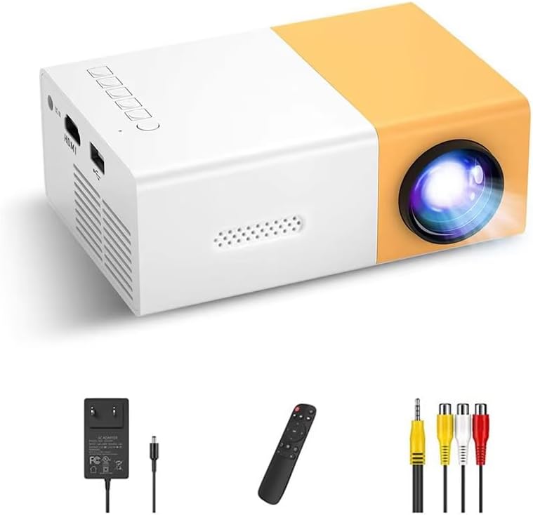HD Mini Portable Projector - Ultimate Versatility!