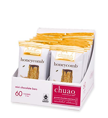 Chuao Chocolatier Honeycomb Dark Chocolate Mini Bars 24 Pack