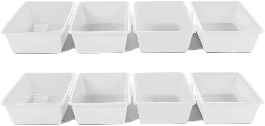 Humble Crew Toy Storage Bins Set of 8 for Kids' Organization