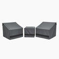Loriano Patio Furniture Covers Set, 3 Piece Waterproof Heavy Duty