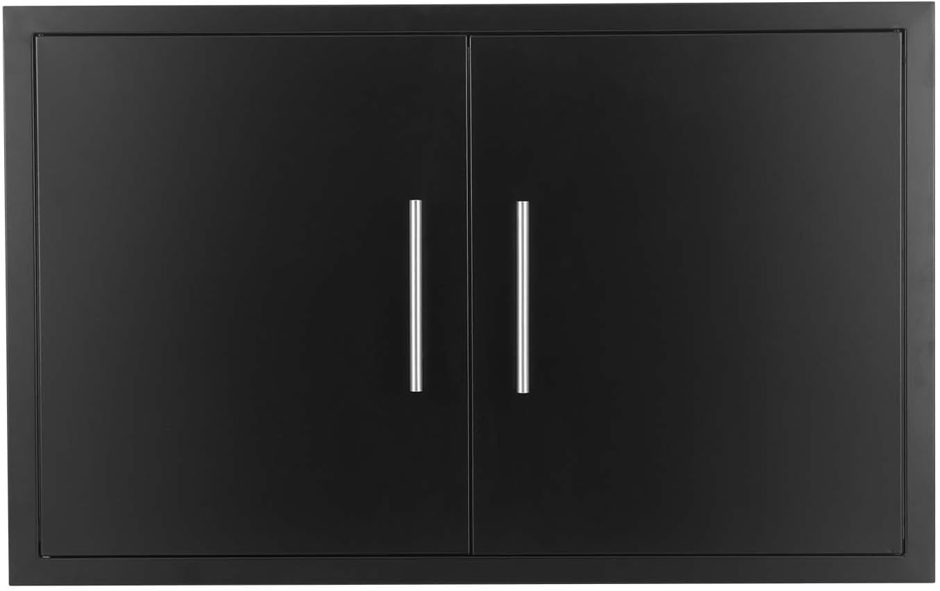 JIE JIN Outdoor Kitchen Doors 30in W X 21in H for BBQ Islands