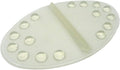 Snowboard Oval Stomp Pad by Spotlight Hosiery - Grippy & Durable | 7.5 x 4.5