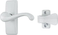 Ideal Security GL Lever Handle Set for Storm and Screen Doors - Clean