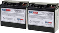 UPS Battery Center 12V 18Ah Replacement Set for PR1500LCD - Reliable