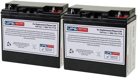 12V 18Ah Replacement Battery Set for PR1500LCD UPS Systems