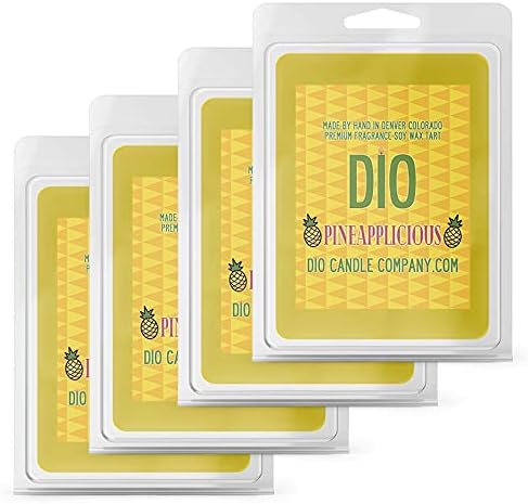 Pineapplicious Wax Melts 4 Pack Sugared Pineapple Scented Soy