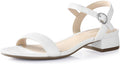 Low Heel Sandals for Women - 1 in Block Heel Dressy Comfort
