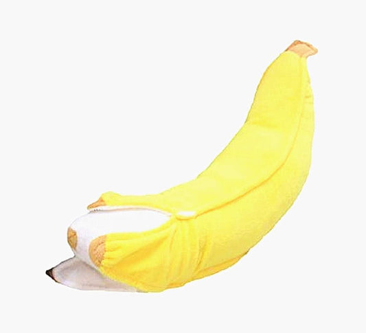 17'' Peeled Banana Plush Pillow - Soft Gift for Kids