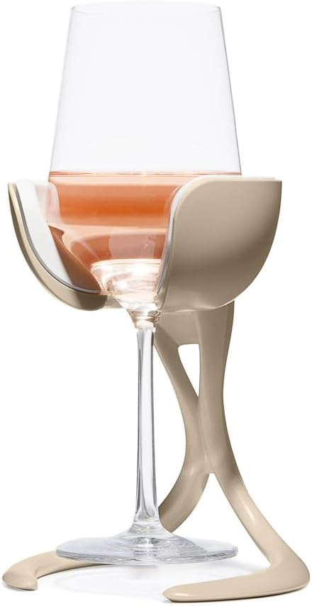 VoChill Stemmed Wine Glass Chiller for Perfectly Chilled Wine